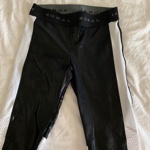 Koral High waisted leggings mesh leggings